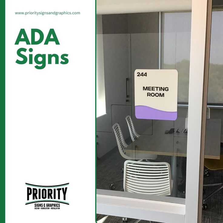 ADA & Accessible Signs