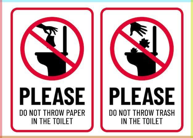 Hygiene & Safety Signs