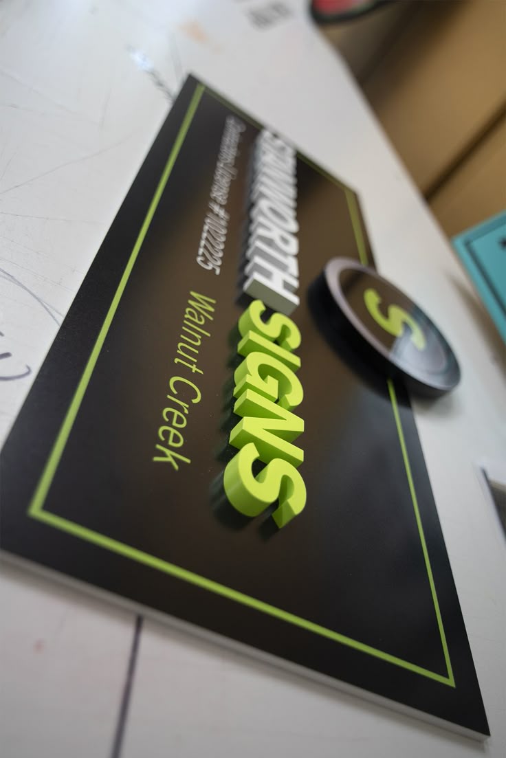 Fabricated Signage